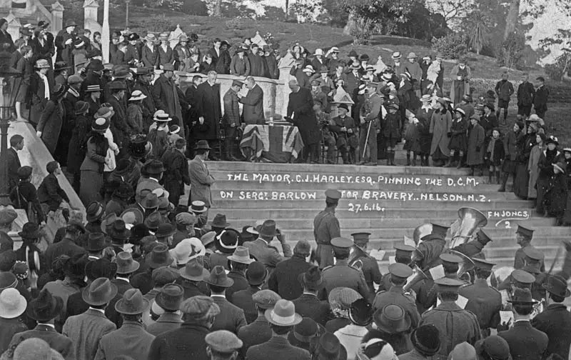 Harry Barlow Online Cenotaph Auckland War Memorial Museum