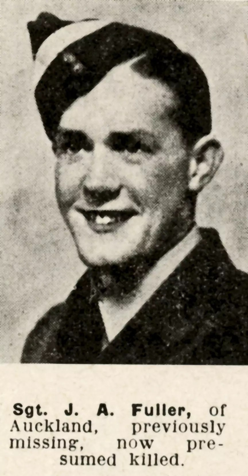 John Alexander Fuller Online Cenotaph Auckland War Memorial Museum