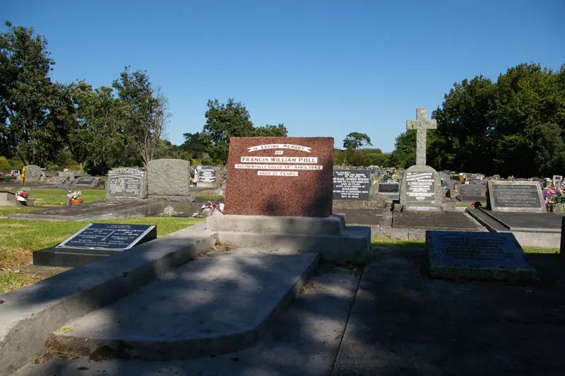 Francis William Poll Online Cenotaph Auckland War Memorial Museum