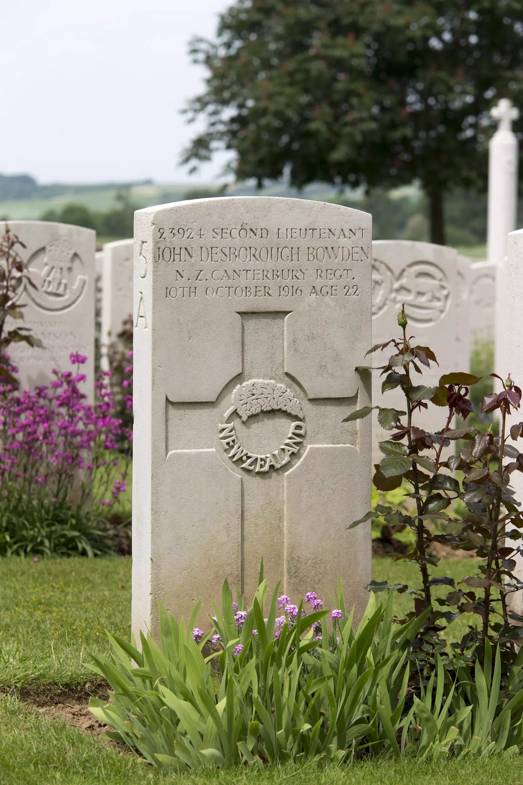 John Desborough Bowden Online Cenotaph Auckland War Memorial Museum