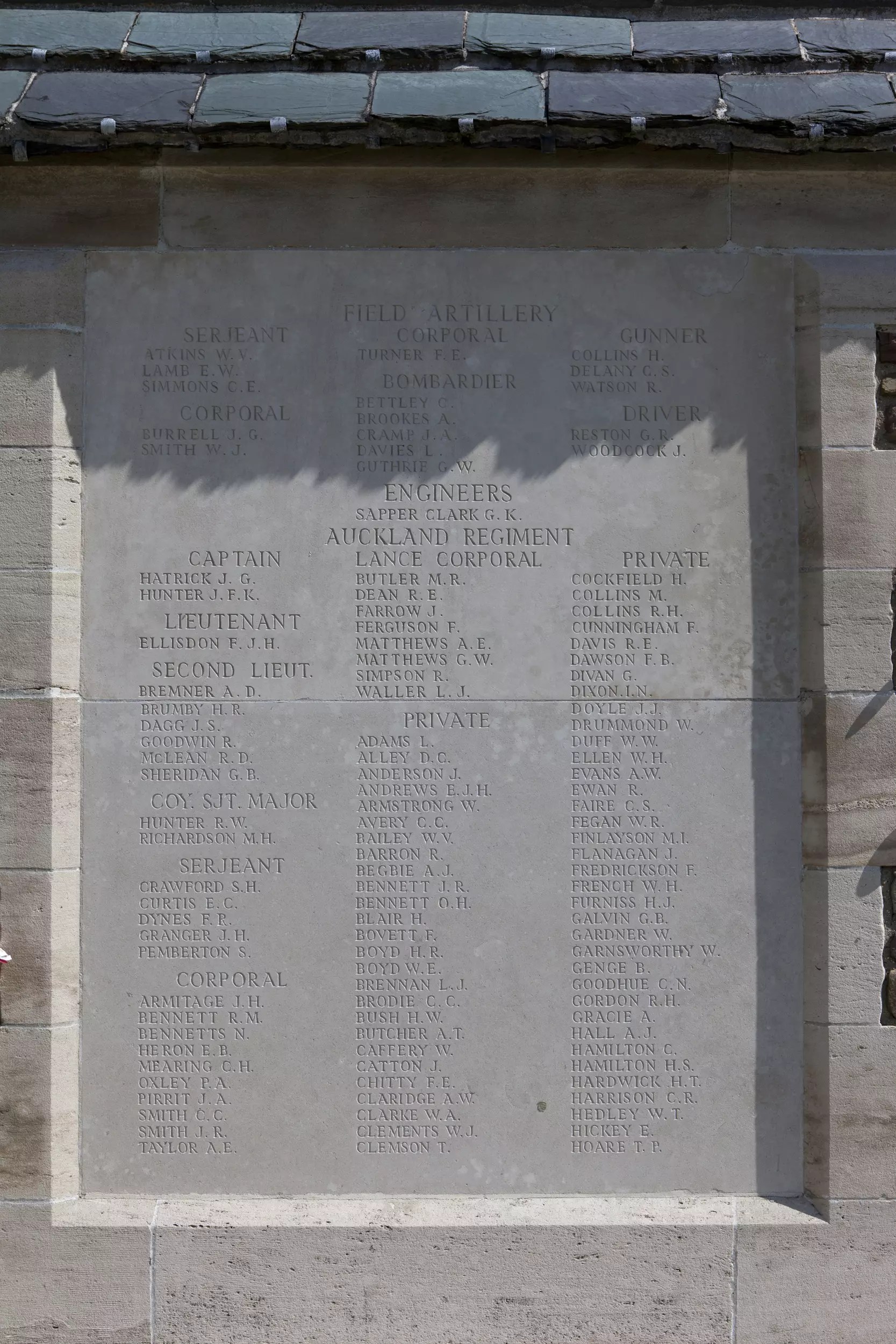 Albert William Evans Online Cenotaph Auckland War Memorial Museum