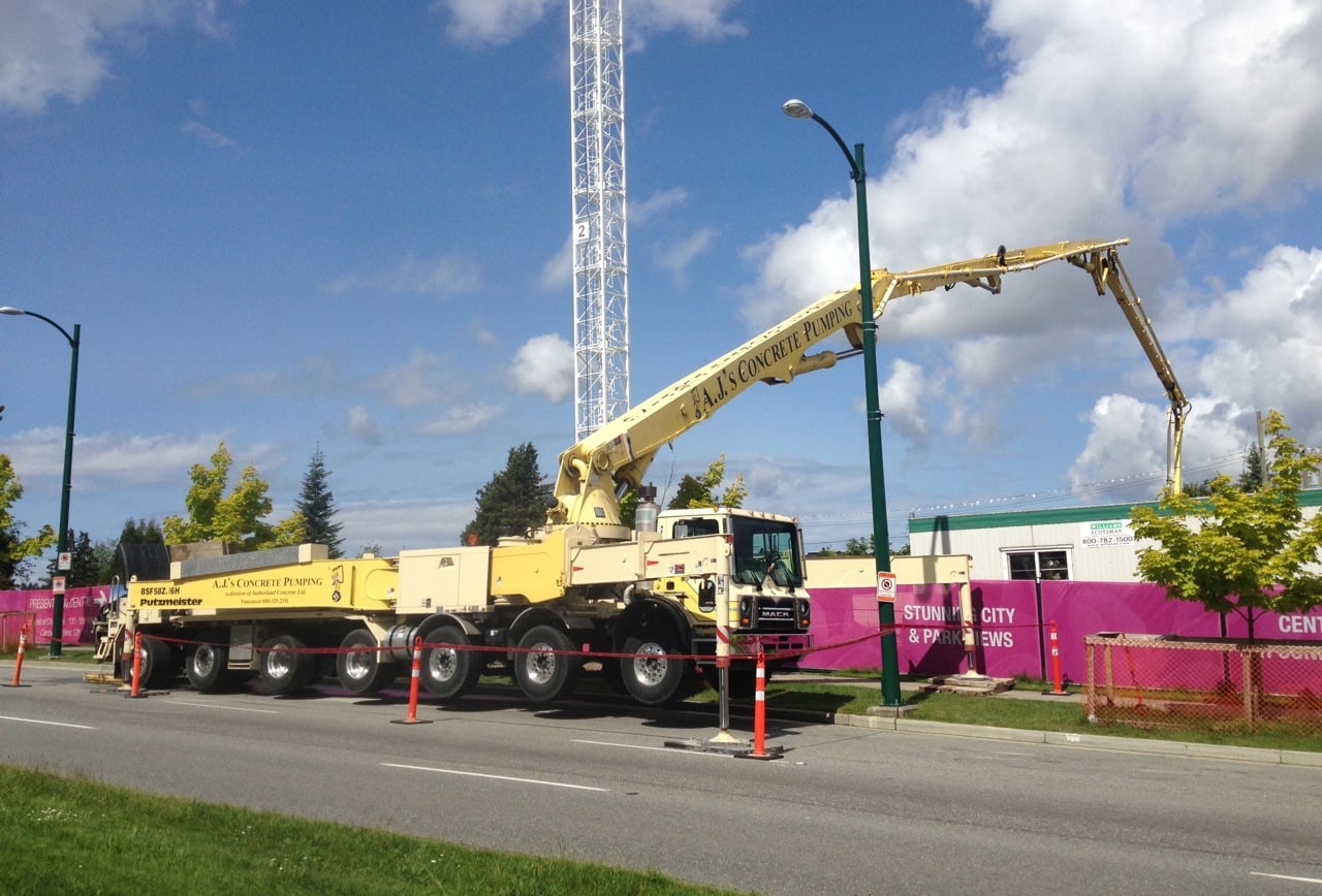 Gallery AJ's Concrete Pumping