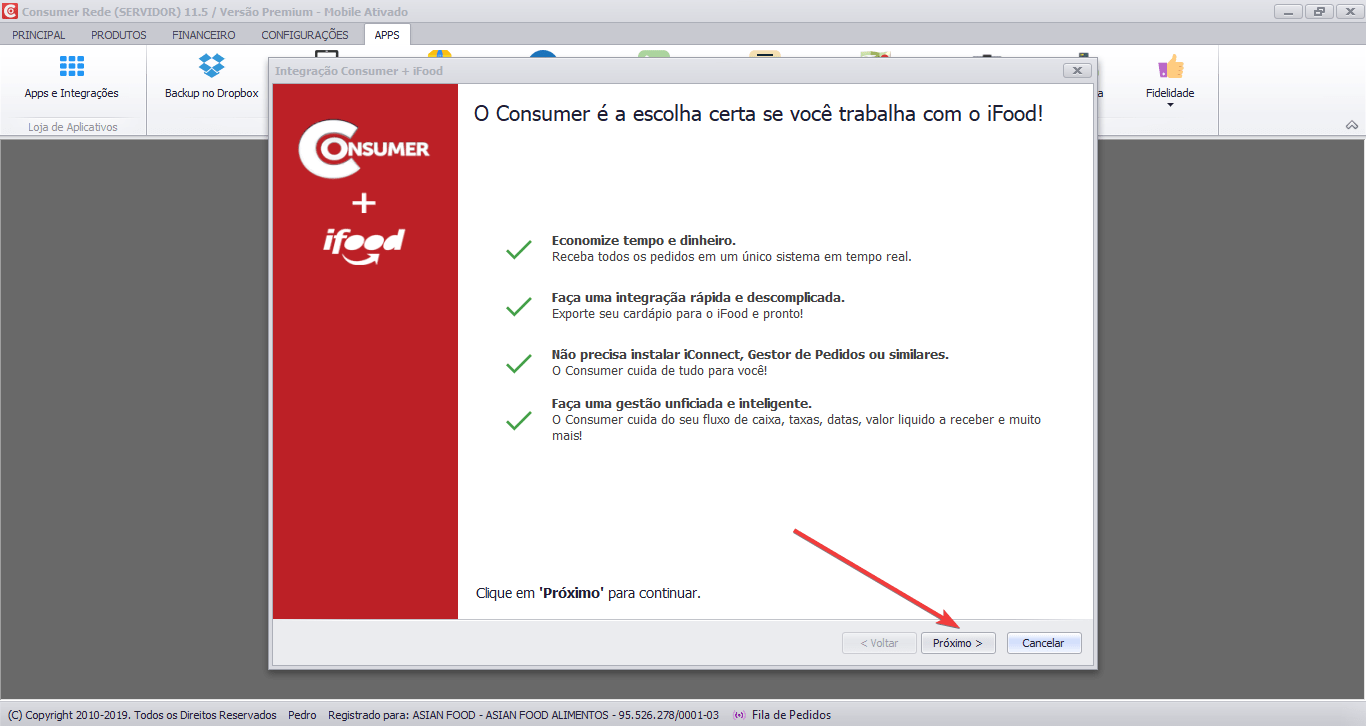 Como Integrar o Programa Consumer ao iFood? Ajuda do Programa Consumer