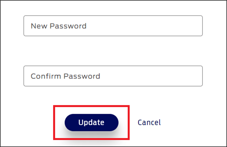 How do I change my Ford account password?