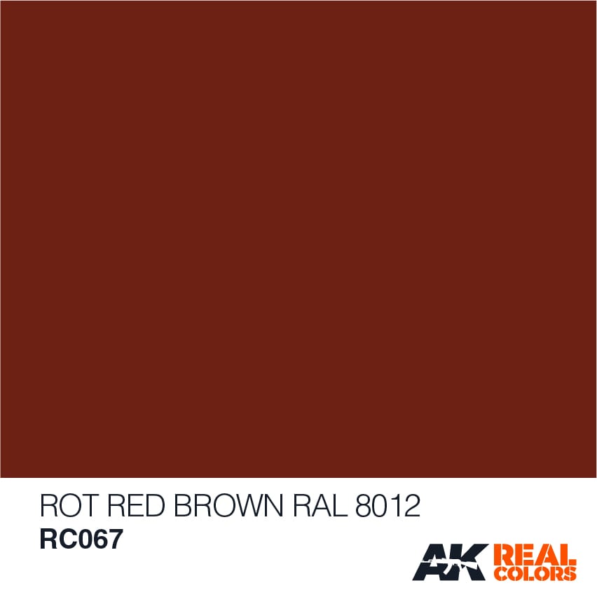 Buy Rot (Rotbraun) Red (Red Brown) RAL 8012 online AK