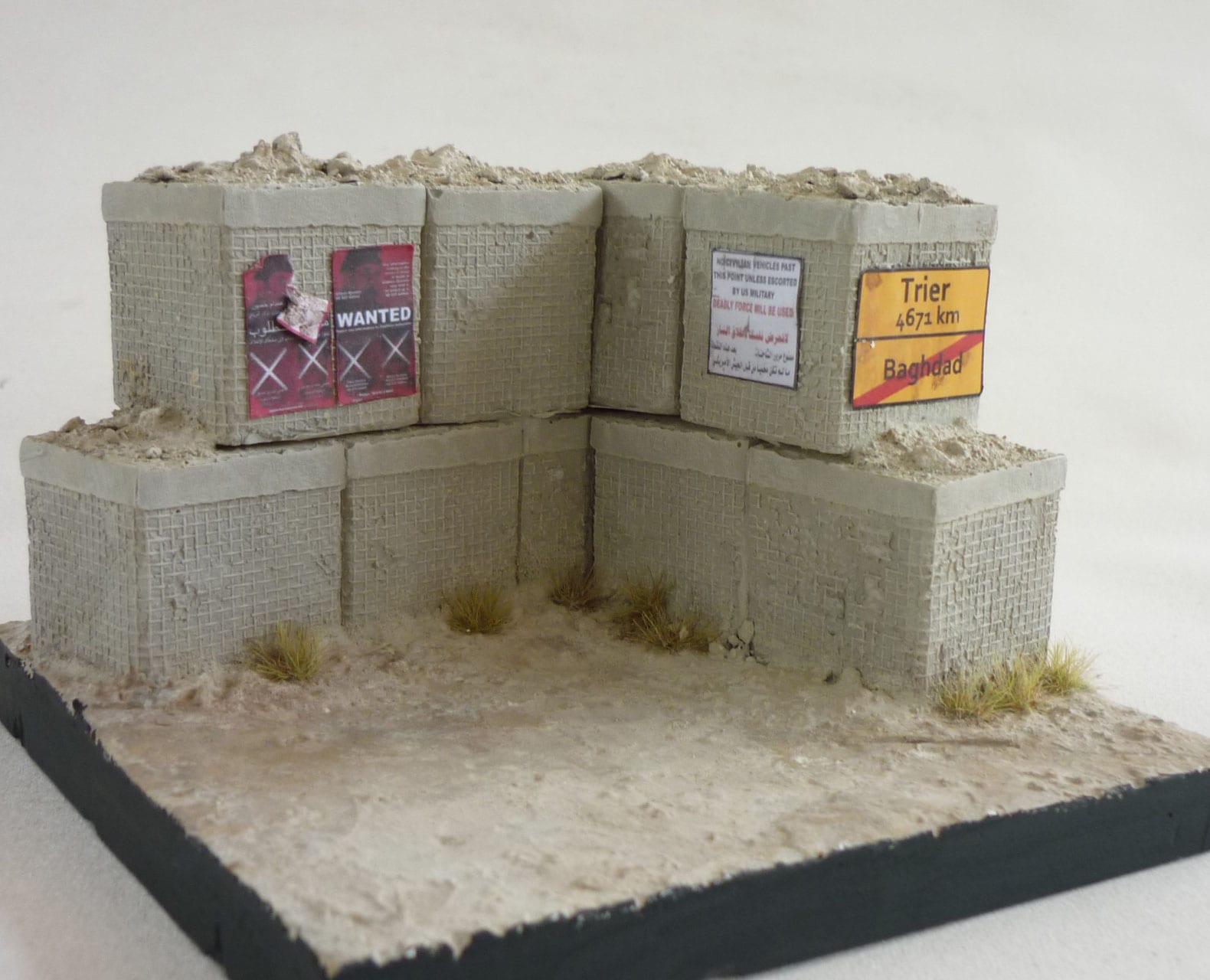 DioramaBase Hesco Bastion 1/35 AK Interactive The weathering Brand