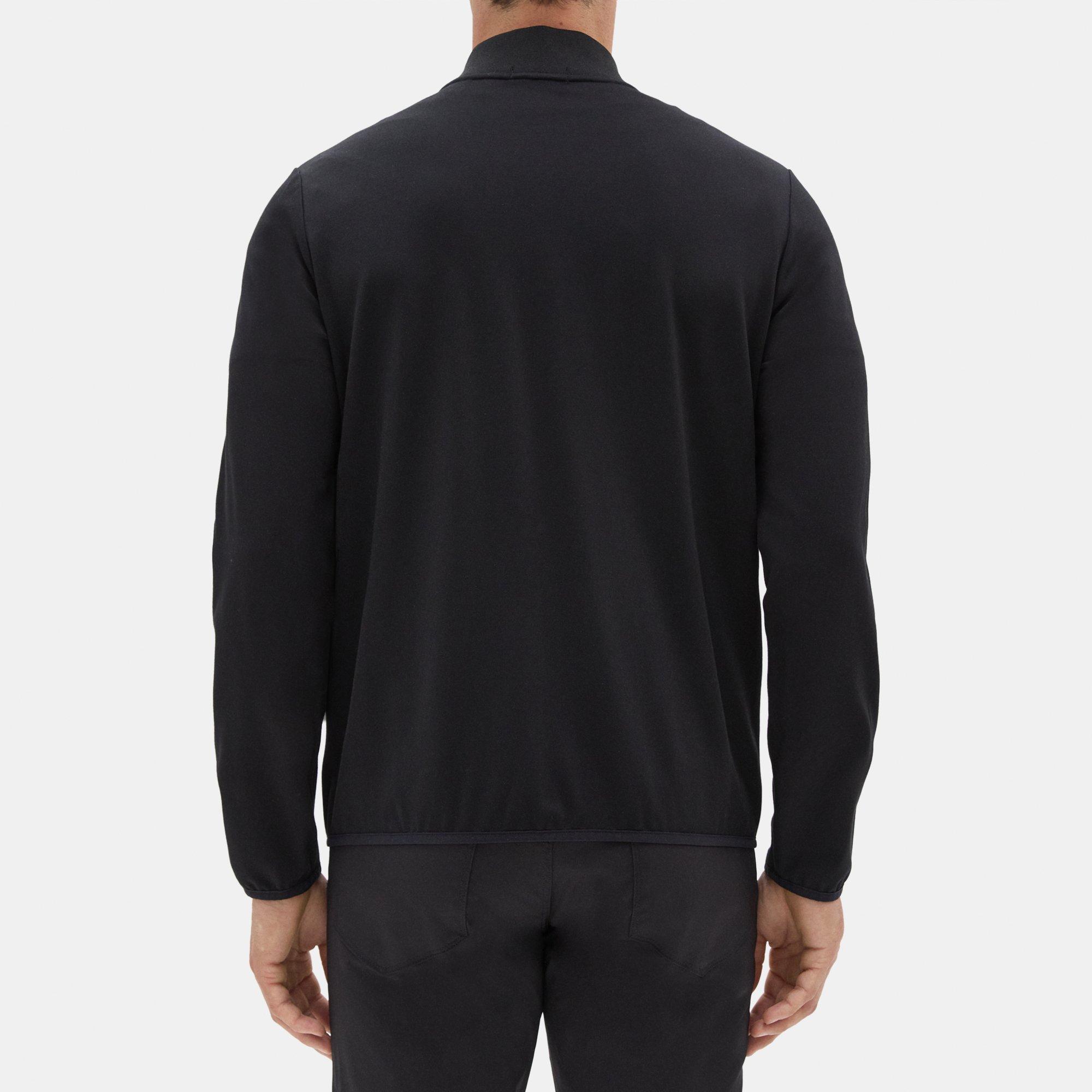 Theory Outlet Official Site Bomber Jacket in Stretch Tech Knit