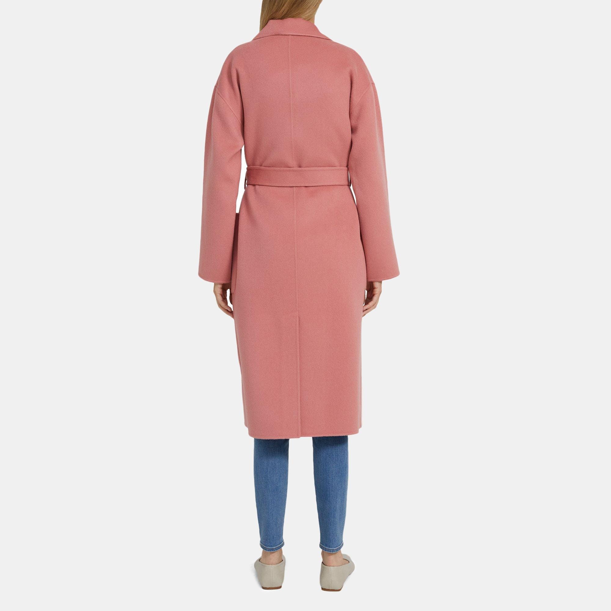 ROBE COAT PATCH Theory Outlet