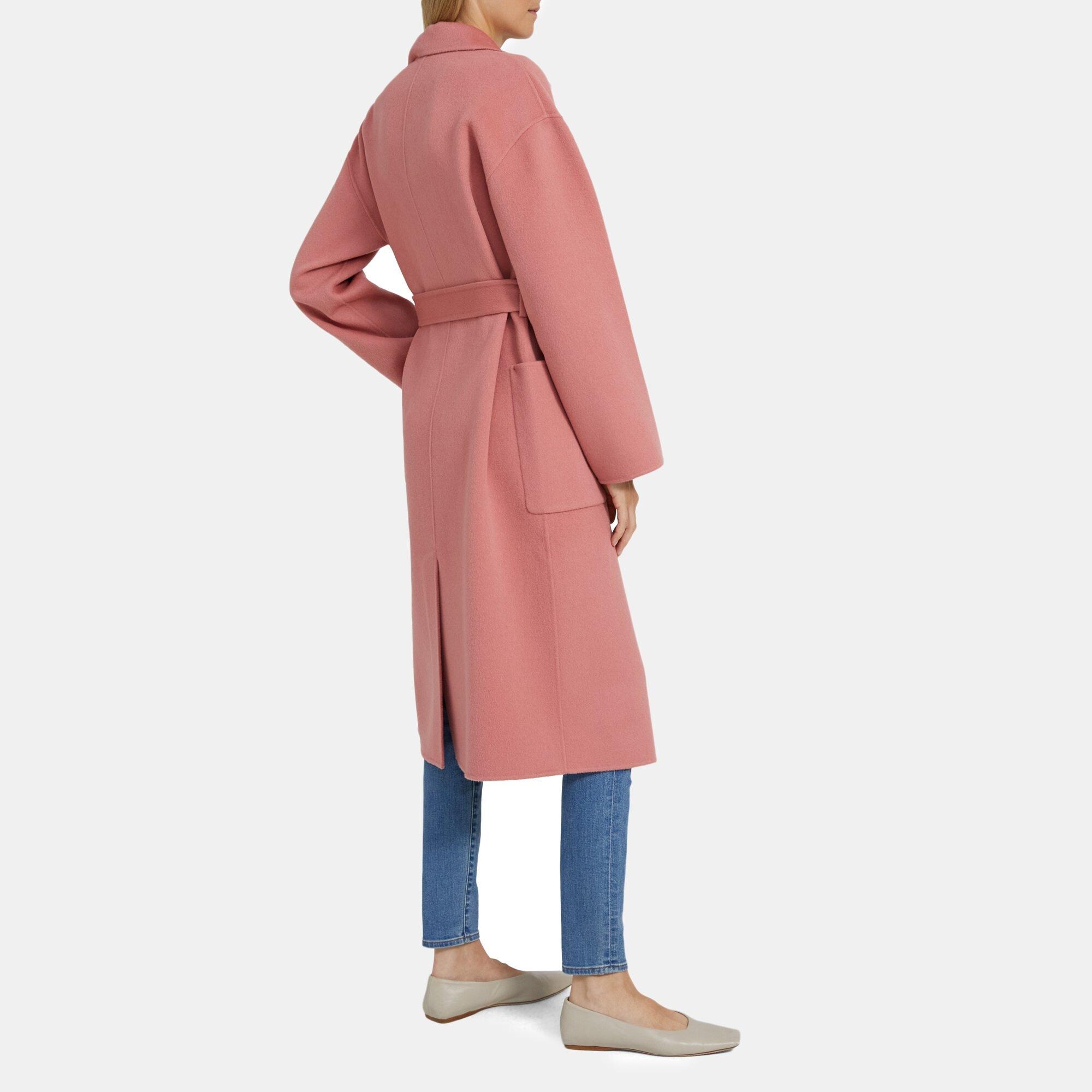 ROBE COAT PATCH Theory Outlet
