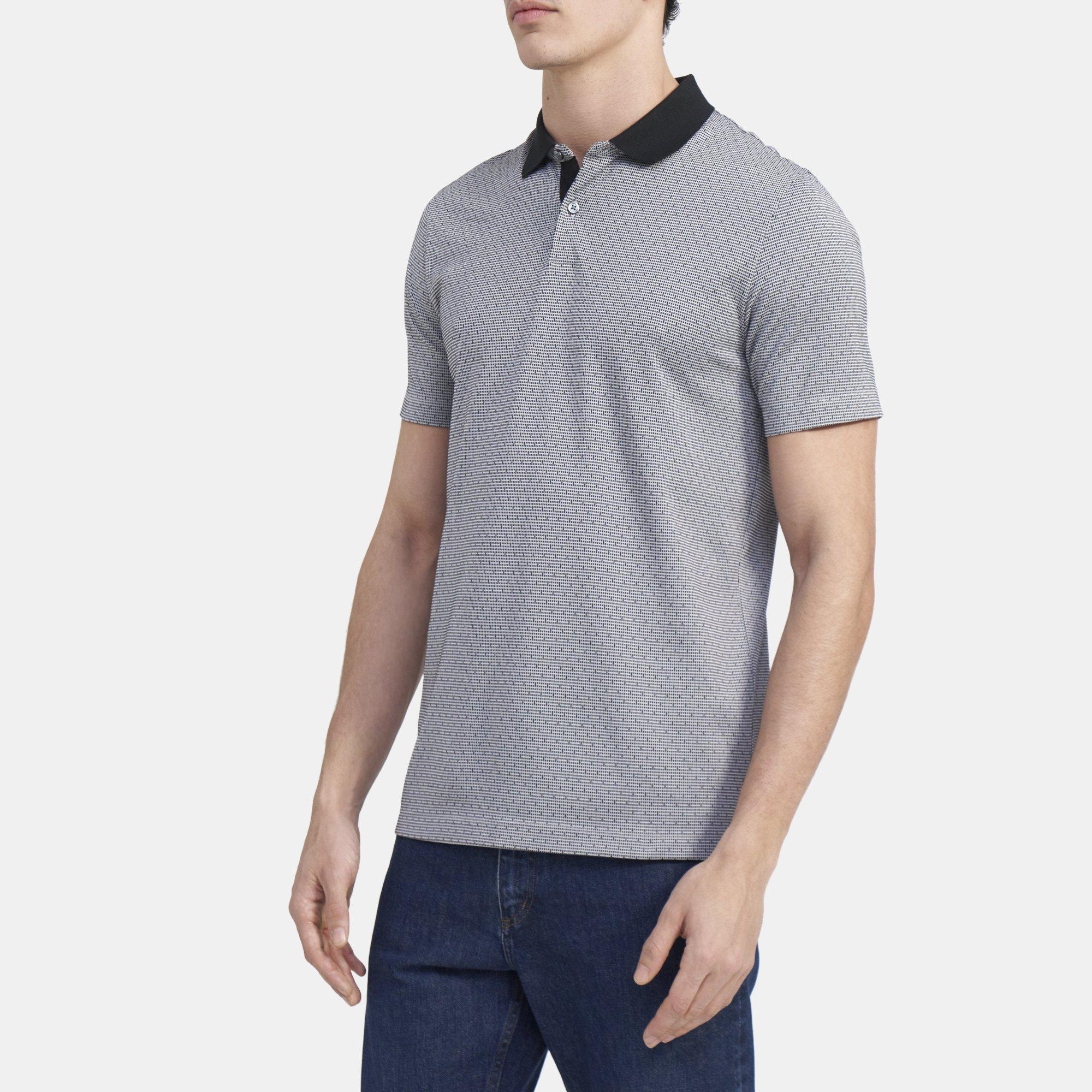 Jacquard Standard Polo Shirt Theory Outlet