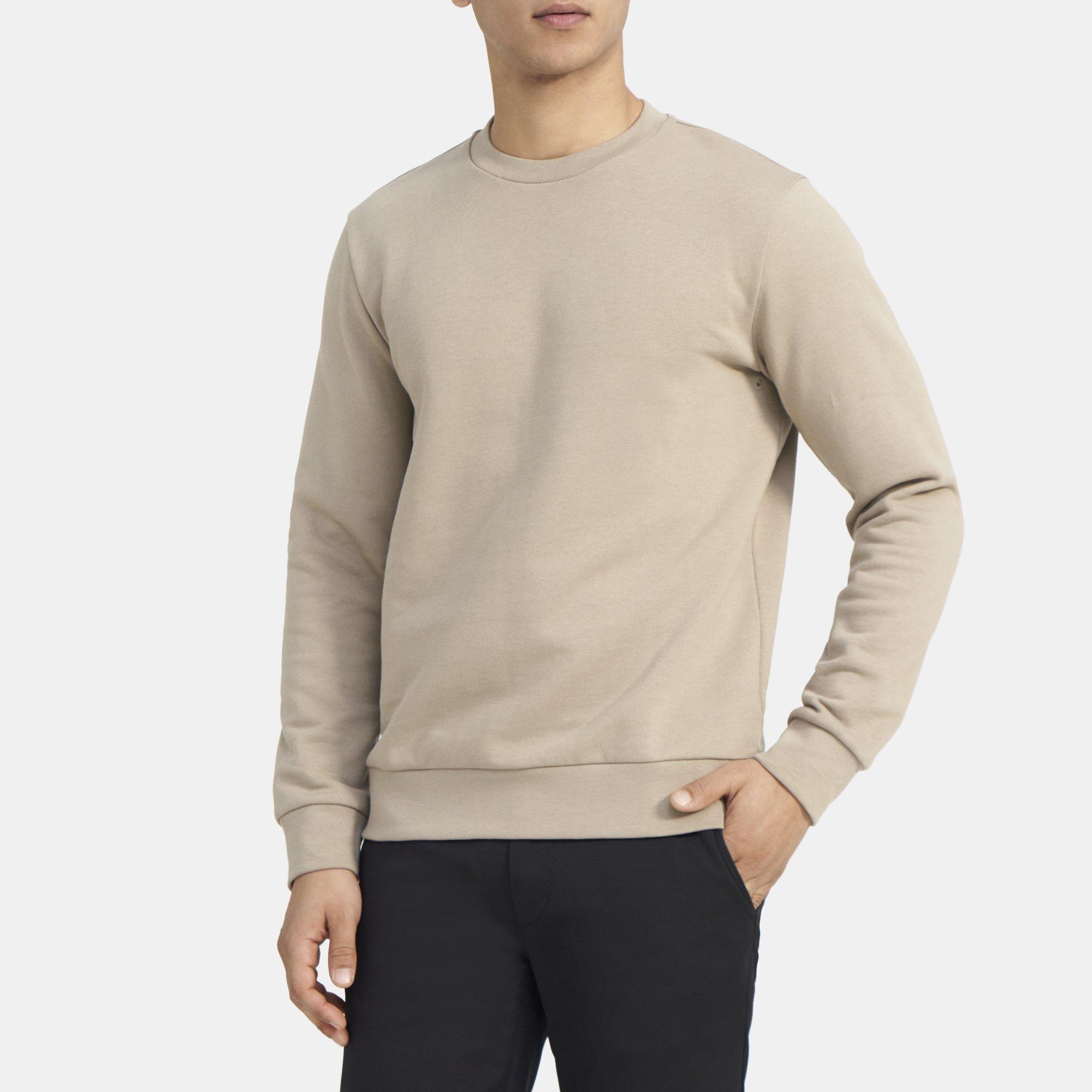 Cotton Terry Essential Sweatshirt Theory