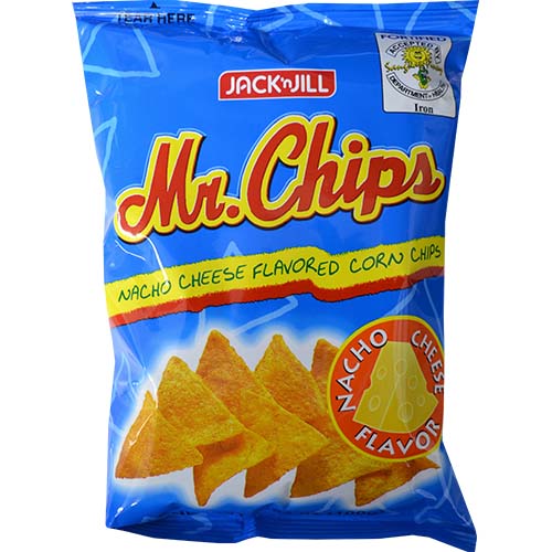 JACK & JILL MR.CHIPS (NACHO CHEESE) 100gX50 Akabane Bussan