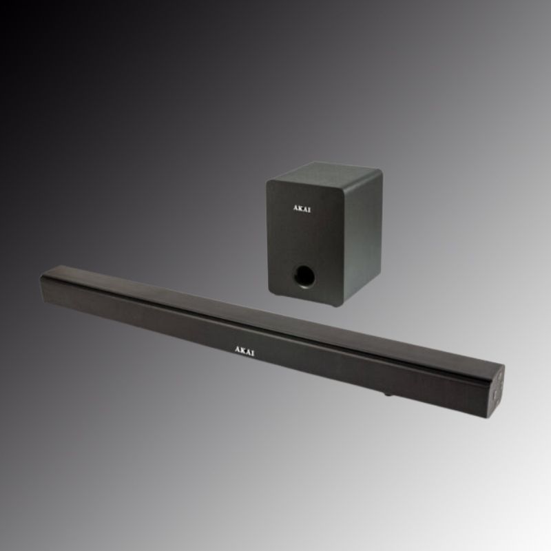 Akai ASB6WSW Ασύρματα Soundbar και Subwoofer με Bluetooth, USB, AuxIn