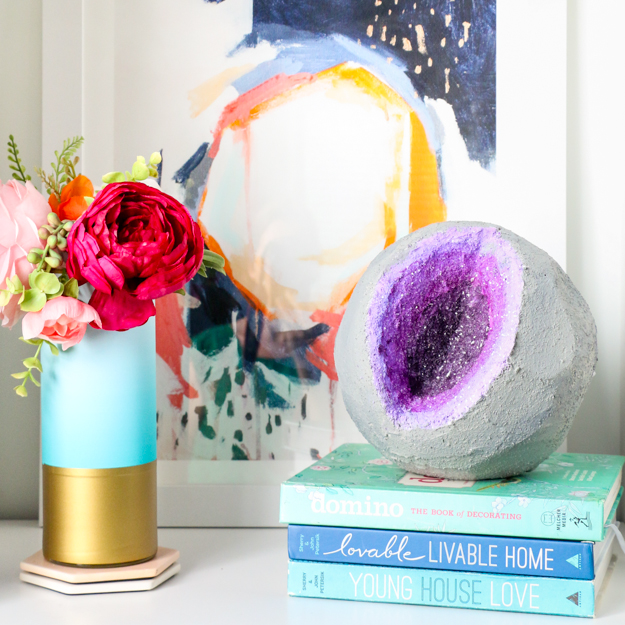 DIY It A Faux Geode A Kailo Chic Life