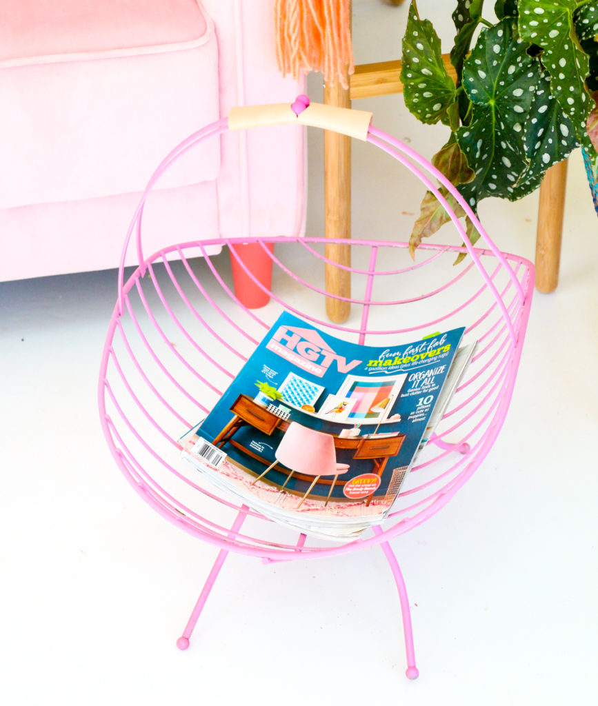 Simple Magazine Rack Makeover A Kailo Chic Life