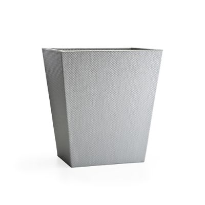 Labrazel Logan Silver Waste Basket Frontgate