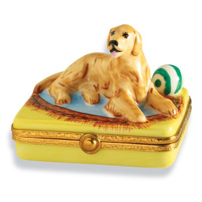 Golden Retriever Limoge Frontgate