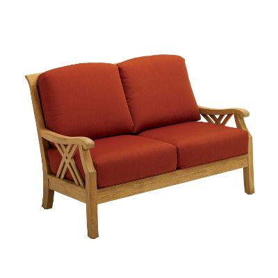 Halifax Loveseat with Cushions Frontgate