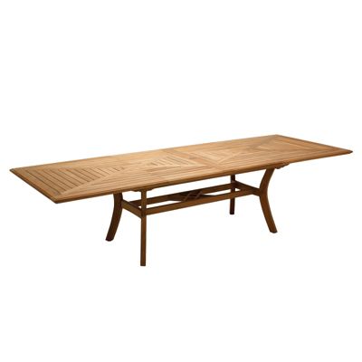 Halifax Teak Extending Dining Table by Gloster Frontgate