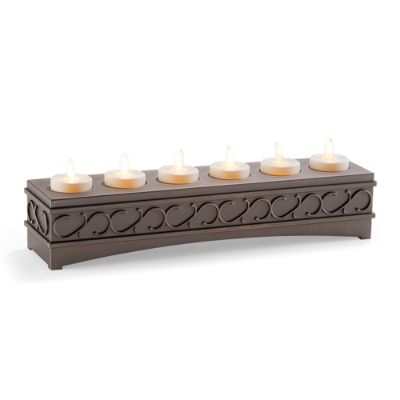 Dream Candle Set of Six Votives with Rechargeable Base Frontgate