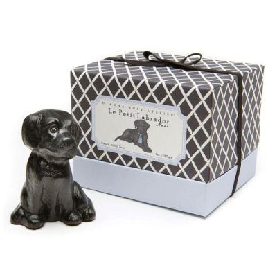 Black Labrador Dog Shaped Soap Frontgate