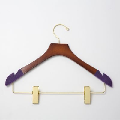 Women's Skinny Skirt Hangers with Clips, Set of Five Frontgate