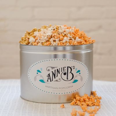 Annie B's ThreeFlavor Artisan Popcorn Tin Frontgate