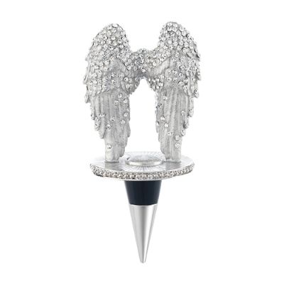 Angel Wings Crystal Bottle Stopper Frontgate