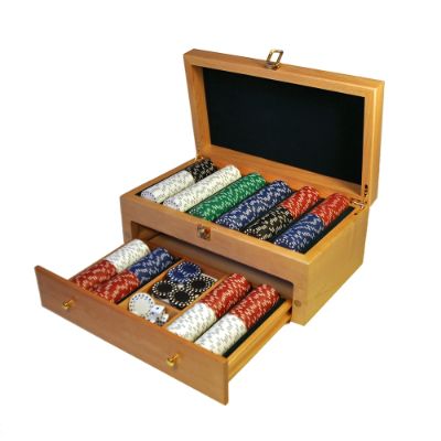 Personalized Poker Chip Set Frontgate