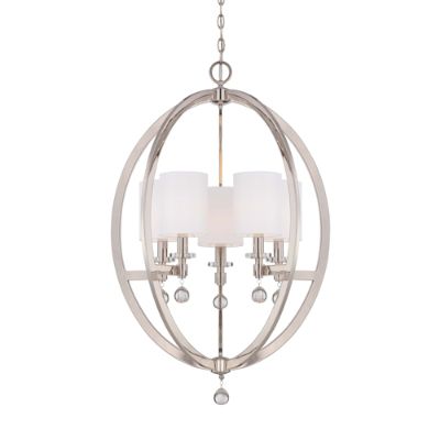 Chadbourne Oval 5Light Pendant Frontgate