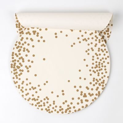 12" Gold Serving Paper Frontgate