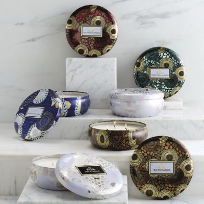 Voluspa 3wick Tin Candle Frontgate