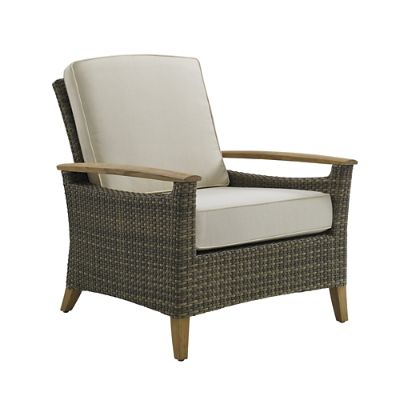 Pepper Marsh Lounge Chair with Cushions by Gloster Frontgate