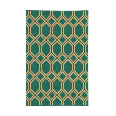 Tommy Bahama Seaside Lattice Outdoor Rug Frontgate