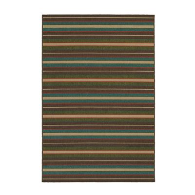 Tommy Bahama Seaside Stripe Outdoor Rug Frontgate