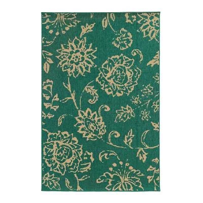 Tommy Bahama Seaside Floral Outdoor Rug Frontgate