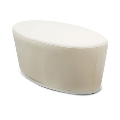 Mira Oval Ottoman Cover Frontgate