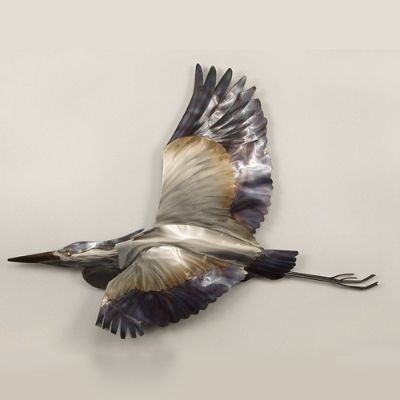 Blue Heron in Flight Wall Art Frontgate