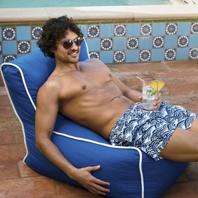 Indoor/Outdoor Bean Bag Lounger Frontgate