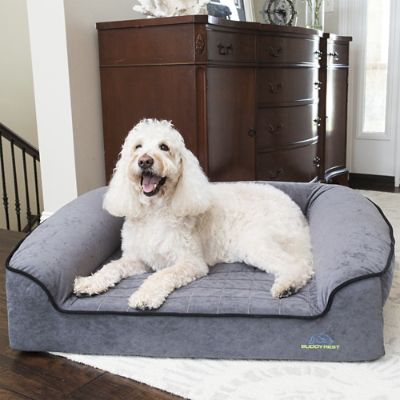 Romeo Orthopedic Bolster Dog Bed Frontgate
