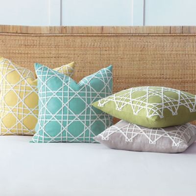 Larkin Knife Edge Pillow Frontgate
