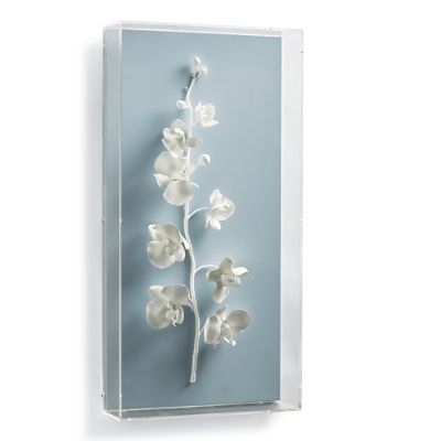 White Orchid Wall Art IV Frontgate