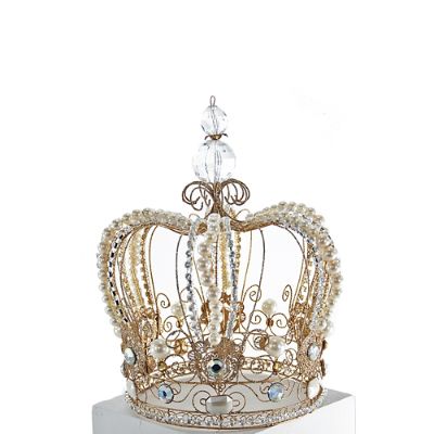 Katherine's Collection Jewel Encrusted Crown Tree Topper Frontgate