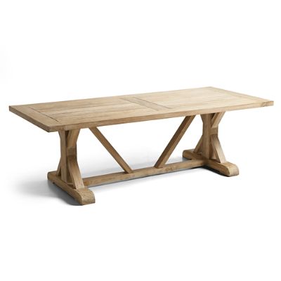 Washed Teak Farmhouse Table Frontgate