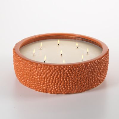 Orange Multi Wick Candle Bowl Frontgate