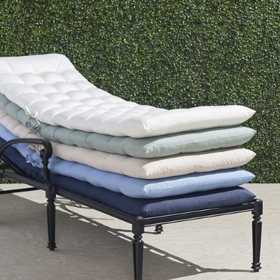 Tufted Outdoor Chaise Cushion Frontgate