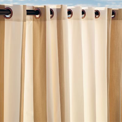Outdoor Drapery Panel with Grommets Frontgate