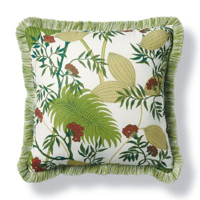 Scalamandre Malibu Gingko Outdoor Pillow Frontgate