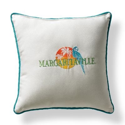 Margaritaville Parrot Throw Pillow Frontgate