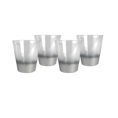 Shadow Double Old Fashioned Glasses, Set of Four Frontgate